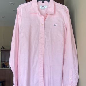 Light pink Vineyard Vines button down shirt